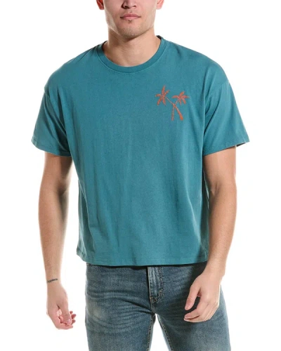 Shop Sundek T-shirt In Blue