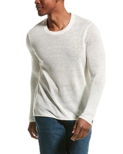 Shop Onia Kevin Crewneck Sweater In White