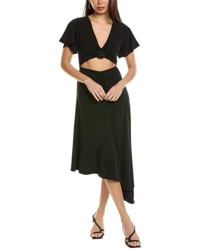 Shop Weworewhat Cutout Dress In Black