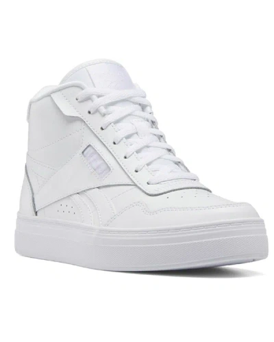 Shop Reebok Court Advance Bold High Sneaker In White