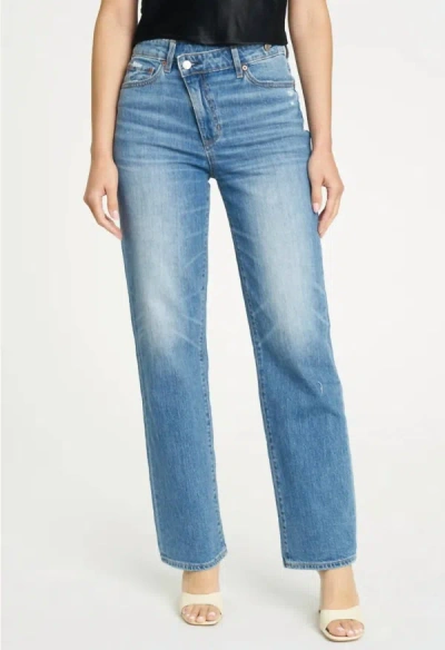Shop Daze Sun Straight Leg Jeans In Drifter In Multi