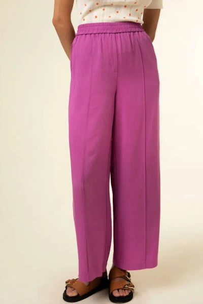 Shop Frnch Palimina Pant In Violet In Purple