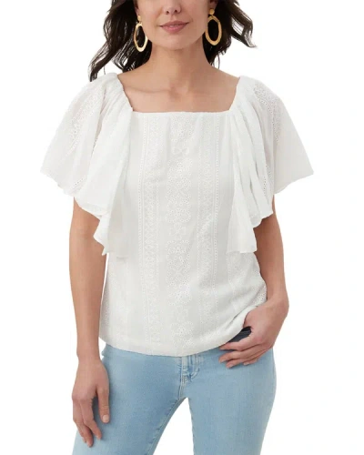 Shop Trina Turk Hollywood Top In White
