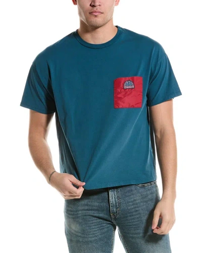 Shop Sundek T-shirt In Blue