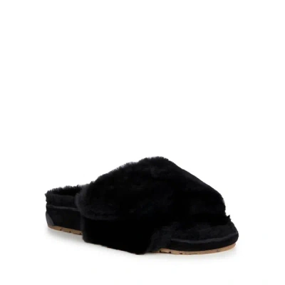 Emu Australia Women's Musica Adjustable Support Slide Slipper In Black In Black
