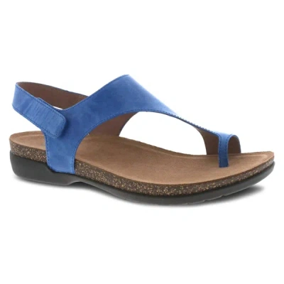 Shop Dansko Women's Reece Walking Sandal In Blue