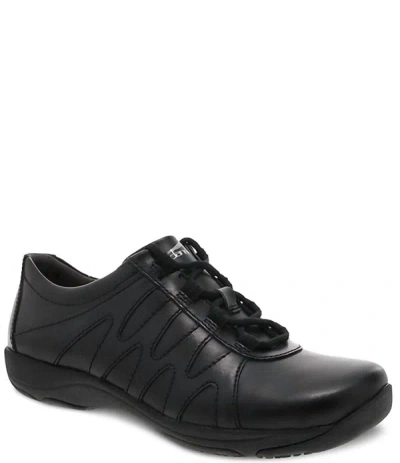 Shop Dansko Women's Neena Leather Work Shoe In Black