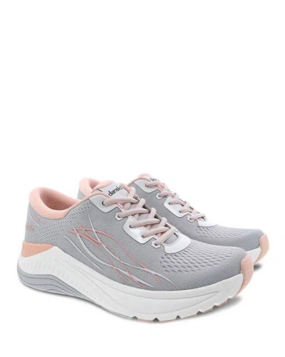 Shop Dansko Women's Pace Mesh Walking Shoe In Light Grey