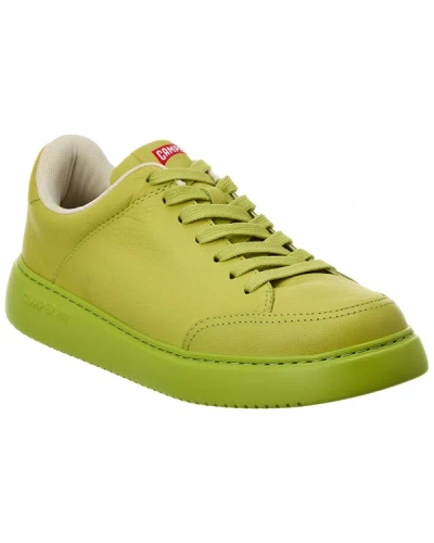 Shop Camper Runner K21 Leather Sneaker In Green
