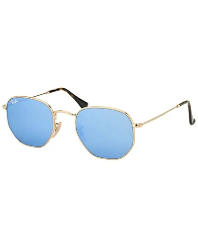 Shop Ray Ban Unisex Rb3548n 54mm Sunglasses In Gold