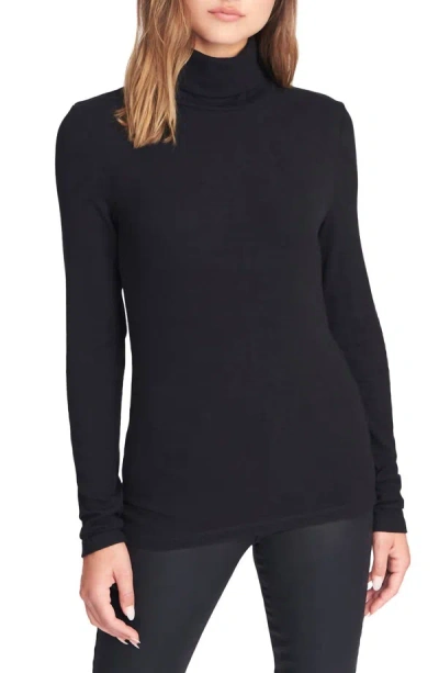 Sanctuary Essential Turtleneck Top In Black