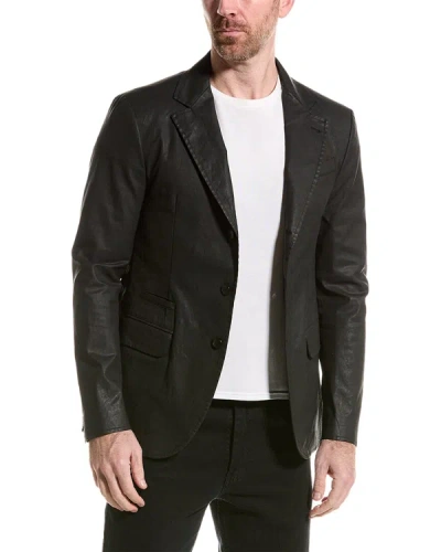 Shop John Varvatos Slim Fit Notch Lapel Jacket In Black