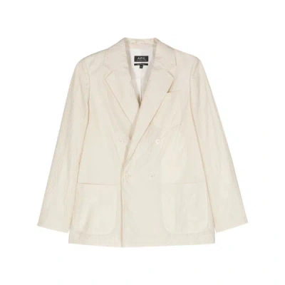 Apc A.p.c. Jackets In Neutrals