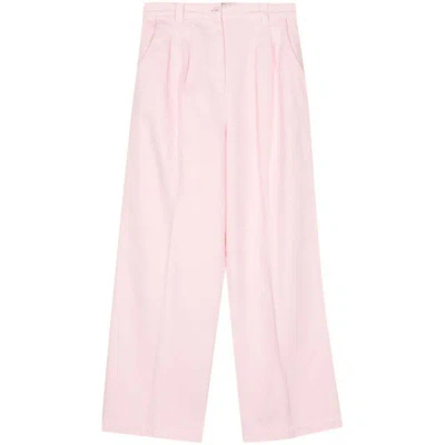 Shop Apc A.p.c. Pants In Pink