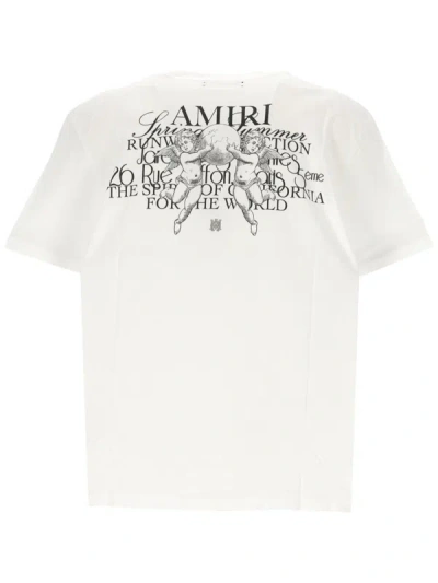 Shop Amiri T-shirts And Polos In White