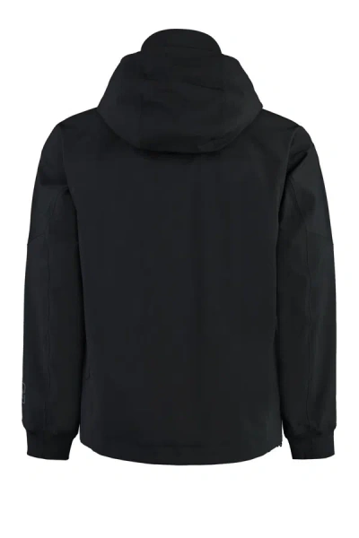 C.p. Company C.p.company Technical Fabric Hooded Jacket In Black