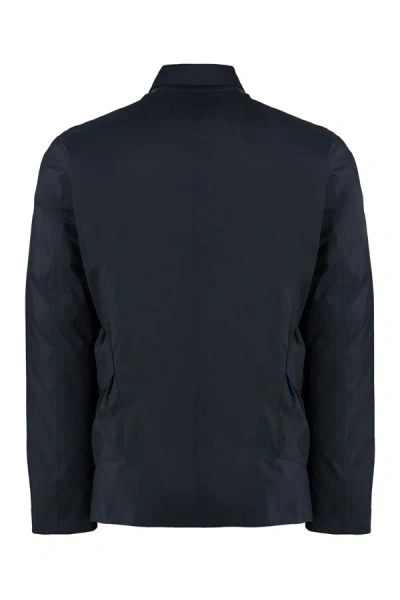 C.p. Company C.p.company Technical Fabric Jacket With Internal Removable Down Jacket In Blue