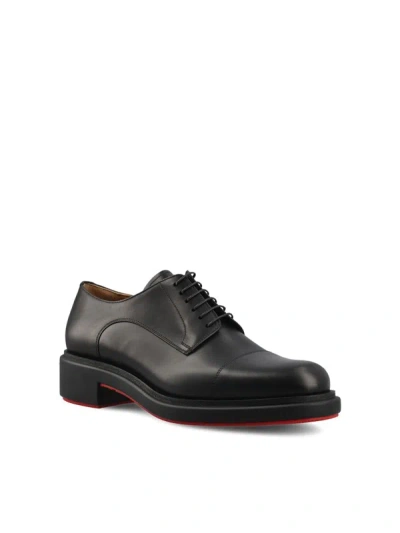 Shop Christian Louboutin Low Shoes In Black/loubi