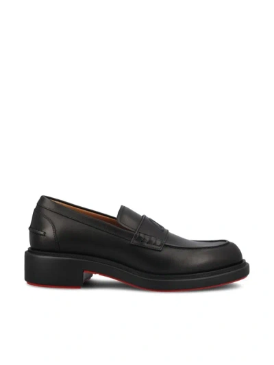 Shop Christian Louboutin Low Shoes In Black