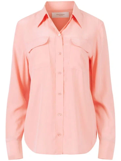 Shop Equipment Shirts In Flamingo Pink