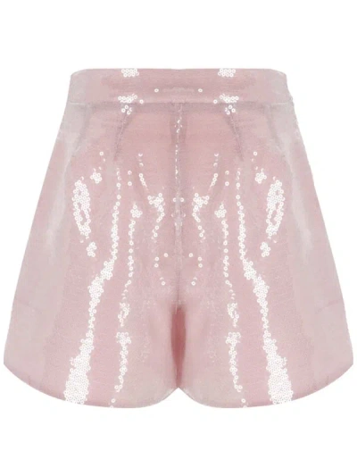 Shop Federica Tosi Shorts In Pink
