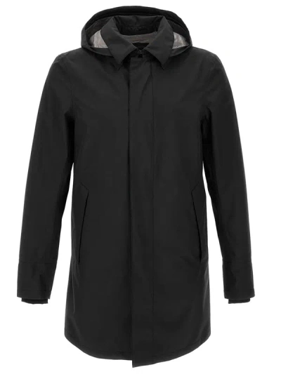 Shop Herno Laminar Waterproof Gore-tex Paclite Clothing In Black