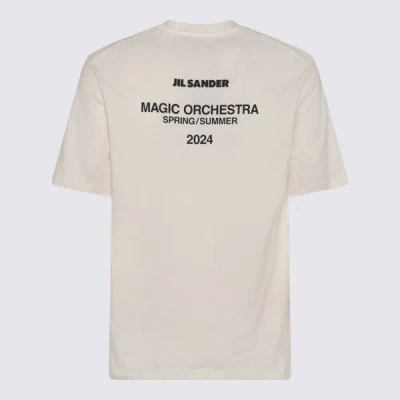 Shop Jil Sander T-shirts And Polos In Coconut