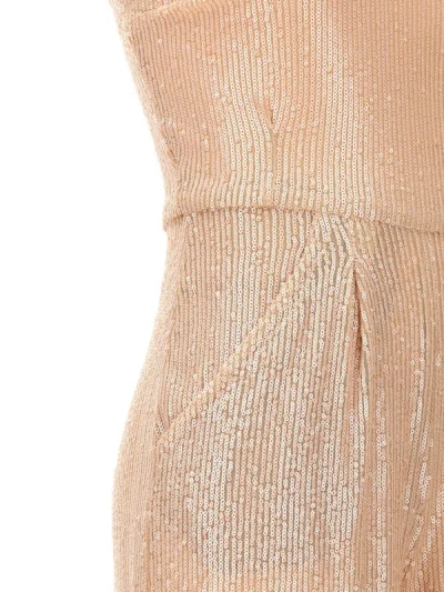 Le Twins Beige Priscilla Jumpsuit In Beige