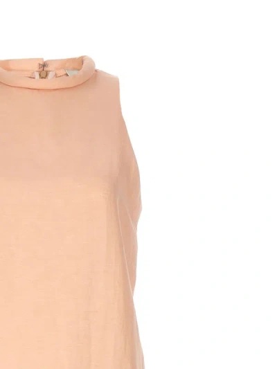 Shop Loulou Studio 'rivida' Dress In Pink