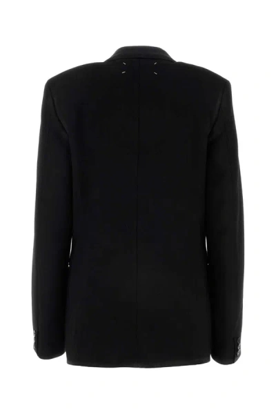 Shop Maison Margiela Jackets And Vests In Black