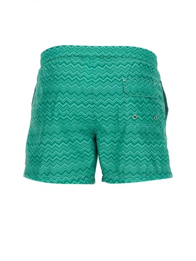 Shop Missoni Swimsuit In Green