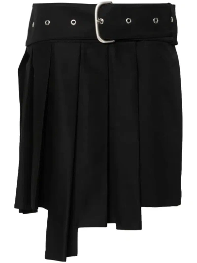 Shop Off-white Off White Skirts In Black No C