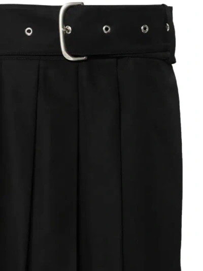 Shop Off-white Off White Skirts In Black No C