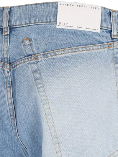 Shop Random Identities Jeans In Blue