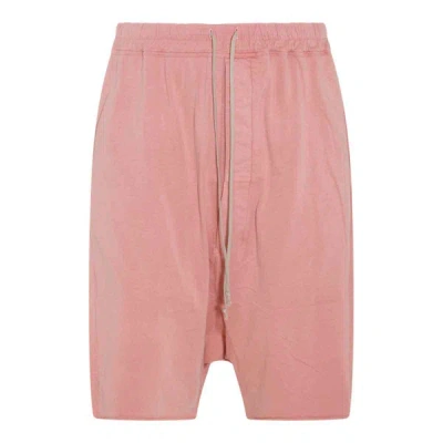 Shop Rick Owens Drkshdw Shorts Pink
