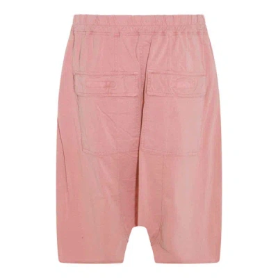 Shop Rick Owens Drkshdw Shorts Pink