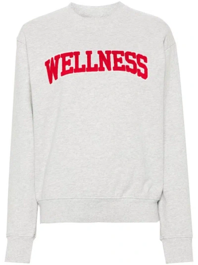 Shop Sporty And Rich Sport&rich Sweaters In Heather Gray