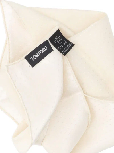 Shop Tom Ford Scarfs In White