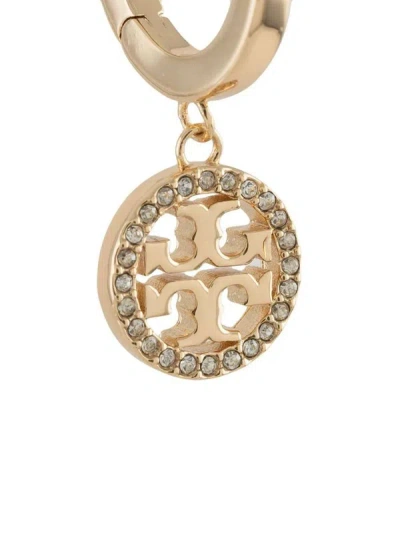 Shop Tory Burch Bijoux In Tory Gold/crystal