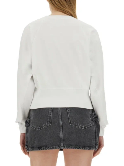 Shop Vivienne Westwood "time Machine" Sweatshirt In White