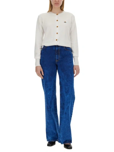 Shop Vivienne Westwood Jeans "ray" In Denim