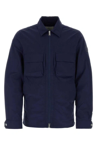 Shop Woolrich Jackets In Blue