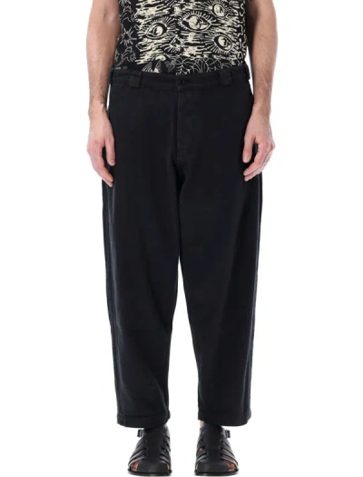 Shop Ymc You Must Create Ymc Babe Ruth Trousers In Black