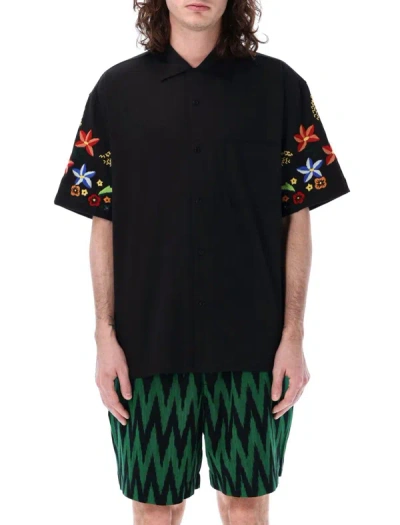 Shop Ymc You Must Create Ymc Idris Shirt In Black