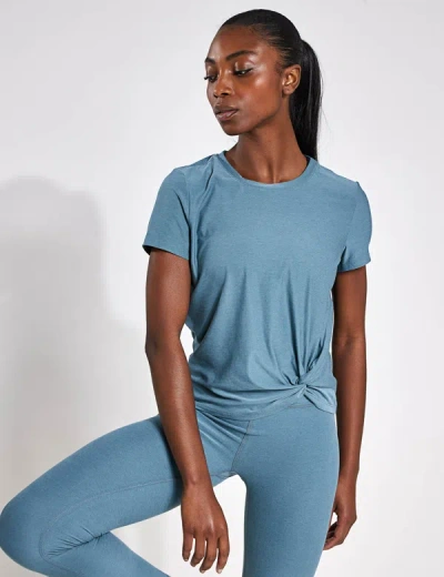 Shop Beyond Yoga Featherweight For A Spin Tee In Green