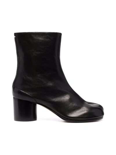 Maison Margiela Tabi Ankle Boots 60mm In Black