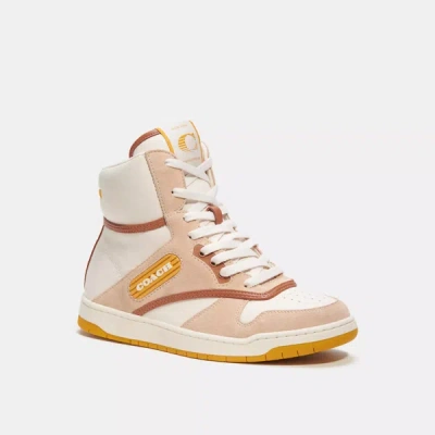 Shop Coach Outlet High Top Sneaker In Multi