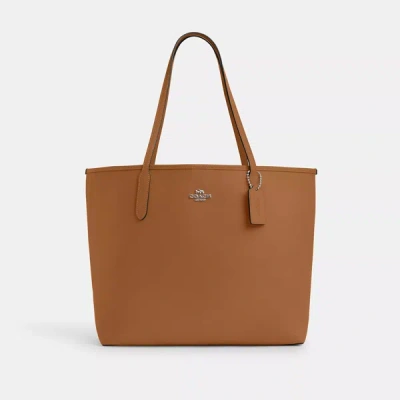 Shop Coach Outlet City Tote In Multi