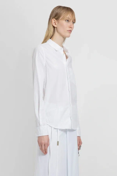 Ann Demeulemeester Woman White Shirts In White