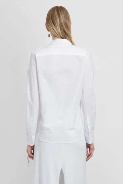 Ann Demeulemeester Woman White Shirts In White